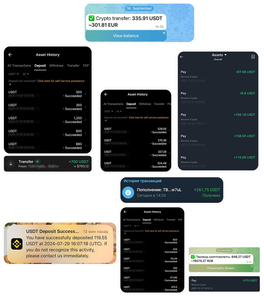 Real payouts examples
